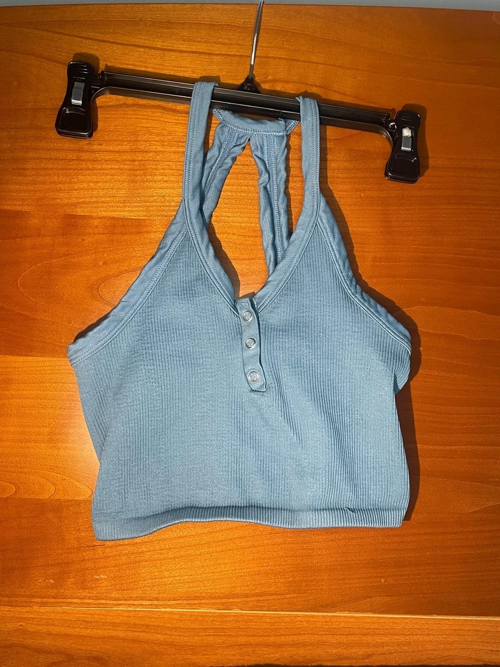 Free People Movement Free Throw Henley Crop Tank Size S